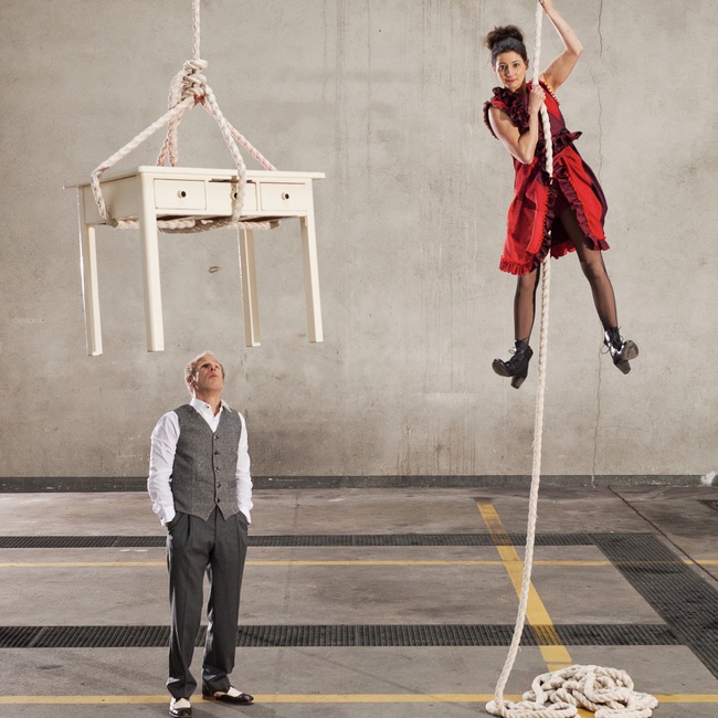 Company E1nz: Zwäi - Finest Circus – Eröffnung Bachturnhalle